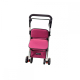 Carro de la compra andador | 4 ruedas | Hasta 120 Kg | Plegable | Con bolsa | Sistema de frenado | Fucsia| Coliseo | Mobiclinic - Foto 2