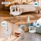 Silla de baño con orinal | Regulable en altura | Asiento y respaldo acolchados | Antideslizante | 3500 ml | Guido | Mobiclinic - Foto 4