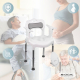 Silla de baño con orinal | Regulable en altura | Asiento y respaldo acolchados | Antideslizante | 3500 ml | Guido | Mobiclinic - Foto 6