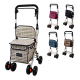 Carro de la compra andador | 4 ruedas | Hasta 120Kg | Plegable | Con bolsa | Sistema de frenado | Cuadros | Coliseo | Mobiclinic - Foto 1