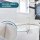 Asa acceso a la bañera | Bañeras Borde Liso (4.5 - 13.5 cm) | Máx. 100 kg | Uso clínico y doméstico | MobiBary | Mobiclinic - Foto 5