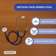 Fonendoscopio | Una campana | Cómodo | Preciso | Ergonómico | Azul marino | Mobiclinic - Foto 4