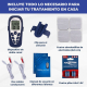 Electro estimulador portátil | Alivio del dolor con electrodos | 16 programas | TENS eco basic - Foto 2