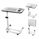 Mesa auxiliar ajustable | 12 alturas | Tablero con inclinación | Plegable | Ruedas con freno | Base en C | Cumbre | Mobiclinic - Foto 1