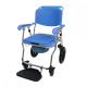 Silla de ruedas con inodoro | 3 en 1 | Plegable y ligera | Cubeta 6.5L | Ruedas con freno | Babor | Mobiclinic - Foto 1