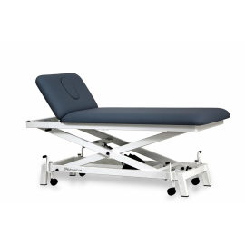 Camilla pediátrica hidráulica de 2 secciones | (120+40)x56 cm...