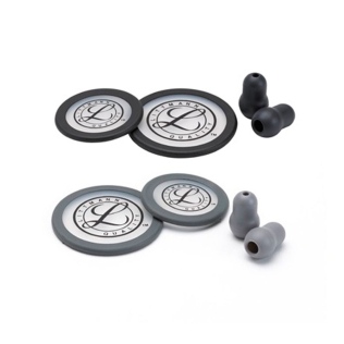 Kit de repuesto Fonendoscopio | Classic III y Cardiology IV | Negro | Littmann
