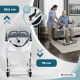 Silla de transferencia con inodoro | Altura regulable | Doble sistema seguridad | Cubeta y Cojín extraíble | Willy | Mobiclinic - Foto 4