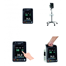 Monitor multiparamétrico | Pantalla de 8'4" | Portatil |...