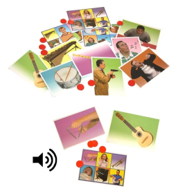 Juego de sonidos, acciones e instrumentos musicales | 25...