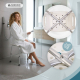 Taburete de baño | Asiento EVA PAD | Altura regulable | Conteras antideslizantes | Aluminio | Santana | Mobiclinic - Foto 6