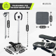 Stepper con brazos | Intensidad ajustable | Bandas de resistencia | Pantalla LCD | Compacta | Step-Pro | Mobiclinic - Foto 2