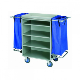 Carro 4 bandejas de plancha aluzinc pintado epoxi color gris...