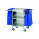 Carro 3 bandejas de acero inox 18/8, 115 x 66 x 97 cm - Foto 1