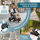 Silla de ruedas eléctrica plegable | Aluminio | Ligera 16 kg | Batería Litio | Autonomía 10 km | Mara | Mobiclinic - Foto 5