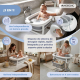 Bañera bebé | Altura regulable | Plegable | Ruedas con freno 360º | Cojín | Almacenaje | Bubba Max | Mobiclinic - Foto 4