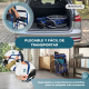 Silla de ruedas plegable | Ruedas grandes | Ligera | Ortopédica | Azul | Alcázar | Mobiclinic - Foto 3