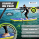 Tabla Paddle surf hinchable | 315x78x15cm |Máx 150kg | Remo Ajustable | Correa seguridad |Mochila y bomba | Stitch | Mobiclinic - Foto 6