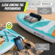 Tabla Paddle surf hinchable | 315x78x15cm |hasta 150 kg | Remo Ajustable | Correa seguridad |Mochila y bomba | Lilo | Mobiclinic - Foto 6
