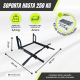 Barra de dominadas pared | Con enganches para accesorios | Incluye kit de anclaje | Hasta 250kg | Modelo K2 | Mobiclinic - Foto 2