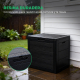 Baúl Almacenaje Exterior | Tapa abatible | Con asas | 56 x 43 x 53 cm | Impermeable | Compacto | Boxly | Mobiclinic - Foto 4