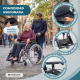 Silla de ruedas neumática | Mobiclinic - Foto 6