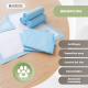 Empapador para mascotas | 56x56 cm | 100uds | Super-Absorción | Transportable | PP-01 | Mobiclinic - Foto 4