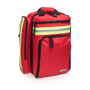 Elite Bags Notfallrucksack | Rettungsrucksack | Farbe: Rot und Schwarz | Erste Hilfe