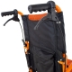 Faltbarer Rollstuhl | Aluminium | Bremse an Handgriffen | Fußstütze | Armlehnen | Orange | Modell: Pirámide | Mobiclinic - Foto 29