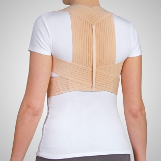 Atmungsaktives Rückenpolster | Mit Klettverschluss | Emo