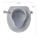 WC-Steigrohr | verstellbar | mit Deckel | Höhe 5 cm | - Foto 4