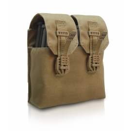 Vierfacher Magazinhalter | 17x17x8 | Farbe Coyote | Elite Bags