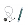 Medizinstundenten-Kit | Weiß | Riester® Duplex 2.0 Stethoskop | LED Diagnoselampe | Riester