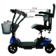 Roller mit eingeschränkter Mobilität | Kapazität 15 km | 4 Räder | Kompakt und abnehmbar | 12V | Blau | Virgo | Mobiclinic - Foto 7