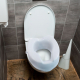 Toilettensitzerhöhung | Ohne Deckel | 14 cm | Titan | Mobiclinic - Foto 3