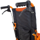 Faltbarer Rollstuhl | Aluminium | Bremse an Handgriffen | Fußstütze | Armlehnen | Orange | Modell: Pirámide | Mobiclinic - Foto 12