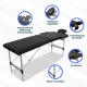 Massageliege klappbar | Kopfstütze | Tragbar | Aluminium | 186x60 cm | Schwarz | CA-01 Light | Mobiclinic - Foto 6