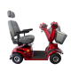 Scooter für Behinderte | 4 Räder | Premium | Abmontierbar | Kapazität 45 km | 12V | Bordeaux | Modell: Libra | Mobiclinic - Foto 4