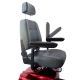 Scooter für Behinderte | 4 Räder | Premium | Abmontierbar | Kapazität 45 km | 12V | Bordeaux | Modell: Libra | Mobiclinic - Foto 5