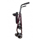 Rollator | Klappbar | Aluminium | Sitz und Rückenlehne | Bordeaux | Paterna | Clinicalfy - Foto 10