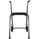 Zusammenklappbarer Rollator mit zwei | Rädern und verstellbarem | Sitz 75-95 cm - Foto 4