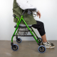 Rollator | Faltbar | Handbremsen | 4 Räder | Sitz und Rückenlehne | TURIA | Clinicalfy - Foto 7