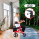 Großer Gehwagen mit vier Rädern | Faltbar | Sitz und Rückenlehne | Vorderkorb | Modern | Invicto X1 | Mobiclinic Pro - Foto 5