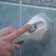 Haltestange für Dusche und Bad | Mit Saugnäpfen I 29 cm | Sicherheitsanzeige - Foto 2