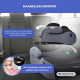 Kindersitzerhöhung | i-Size | 125-150 cm | Verstellbares ISOFIX | abnehmbar | Flaschenhalter | Lionfix Basic | Mobiclinic - Foto 7