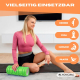 Massagerolle | Schaumgummi | 14 x 33 cm | Vielseitig | Leicht | Verhindert Verletzungen | Orange | FitRoller | Mobiclinic - Foto 36