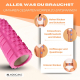 Massagerolle | Schaumgummi | 14 x 33 cm | Vielseitig | Leicht | Verhindert Verletzungen | Orange | FitRoller | Mobiclinic - Foto 22