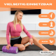 Massagerolle | Schaumgummi | 14 x 33 cm | Vielseitig | Leicht | Verhindert Verletzungen | Orange | FitRoller | Mobiclinic - Foto 40