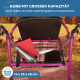 Klappbarer Rollator | inkl. Sitz und Rückenlehne | Aluminium | Korb | für Senioren | Rosa | Modell: Prado | Mobiclinic - Foto 7
