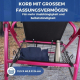 Paket Escorial Plus | Klappbarer Gehwagen | Rosa | Bremsen an Hebeln | Anti-Dekubitus-Kissen | Viskoelastisch | Mobiclinic - Foto 12